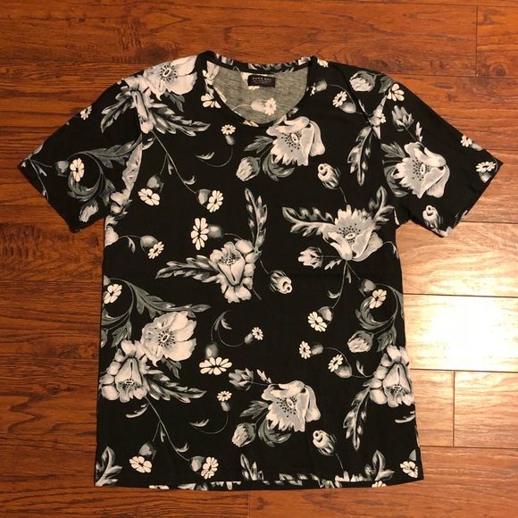 Zara Other - Zara Man Floral Shirt